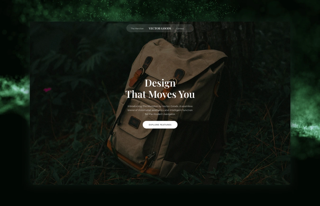 Landing Page Mockup